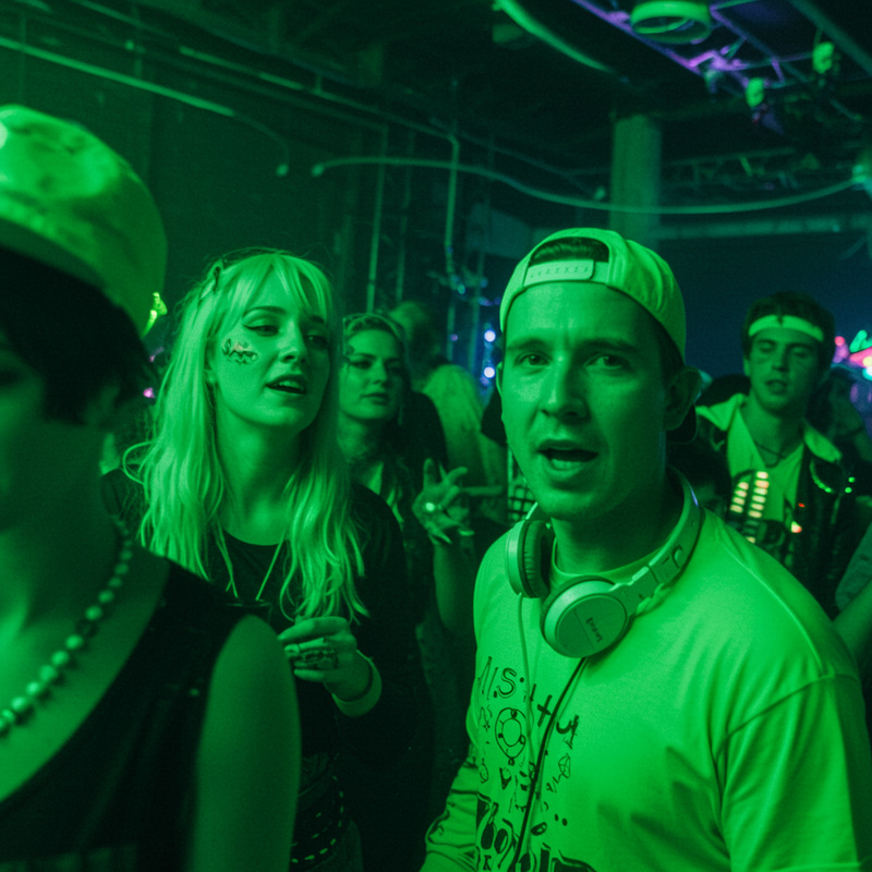 Experience Acid Tekno Culture with Green Vibes Experience Acid Tekno Culture with Green Vibes