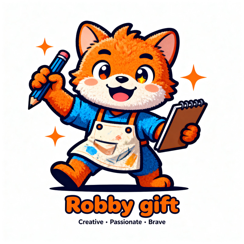 Creative Mascot Design for Robby Gift