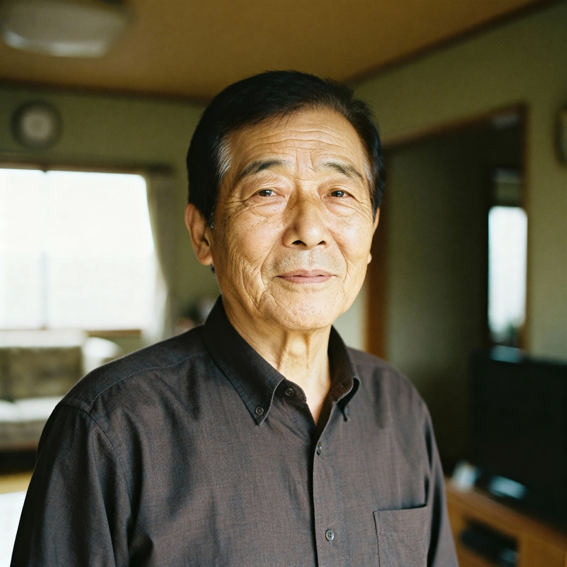 Chinese Adult Male Around 50 Years Old