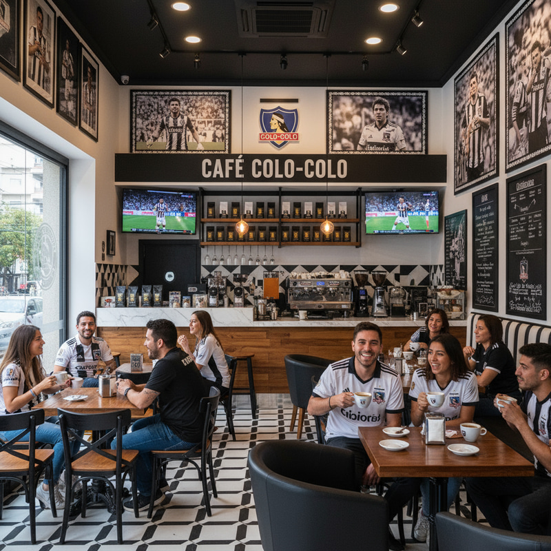 Colo Colo Coffee Shop: A Black & White Experience Colo Colo Coffee Shop: A Black & White Experience