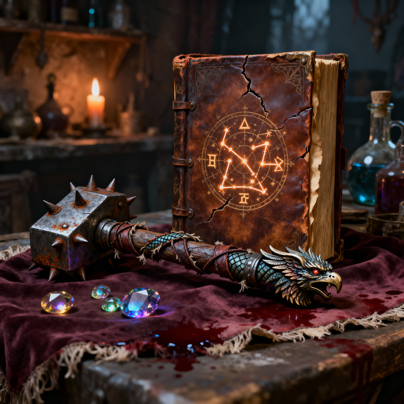 Fantasy RPG Character Items & Weapons - Detailed Textures Fantasy RPG Character Items & Weapons - Detailed Textures