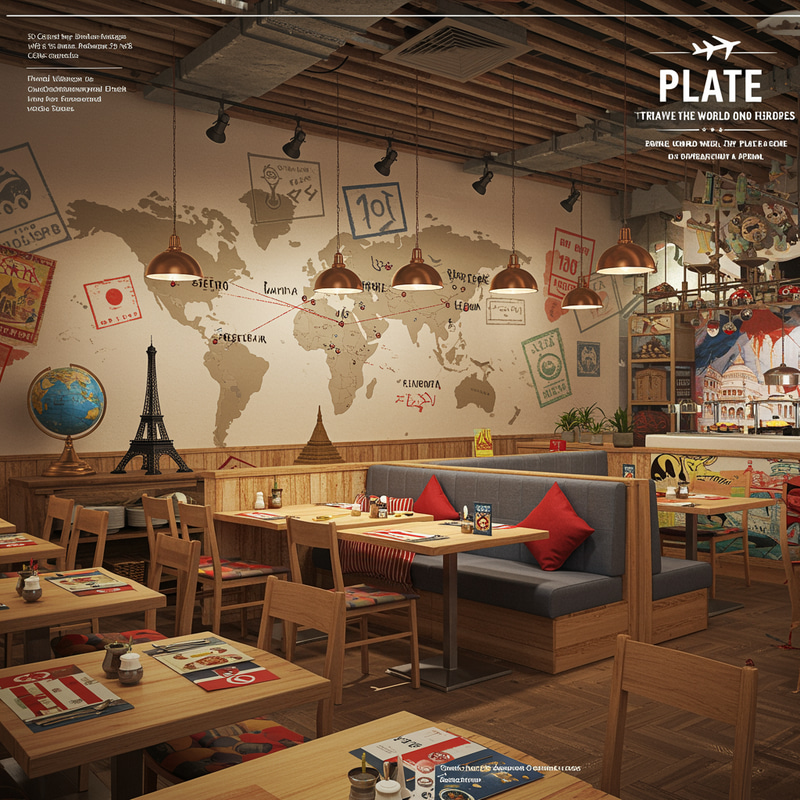 Plate Passport: A Culinary Journey Around the World