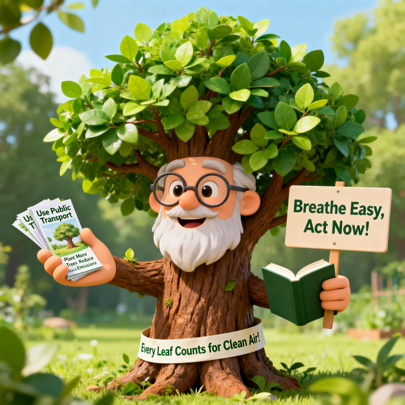 Engaging Tree Mascot for Air Quality Awareness Engaging Tree Mascot for Air Quality Awareness
