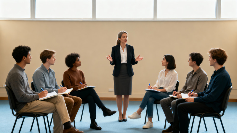 Structured Group Learning with Therapist Facilitation Structured Group Learning with Therapist Facilitation