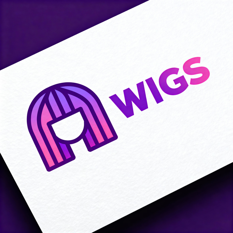 Stunning Memecoin Logo for WIGS