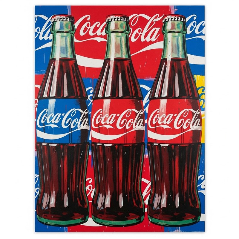 Famous Pop Art Painting by Andy Warhol Famous Pop Art Painting by Andy Warhol