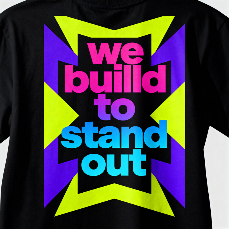 Bold T-Shirt Graphic Design - Stand Out Style Bold T-Shirt Graphic Design - Stand Out Style