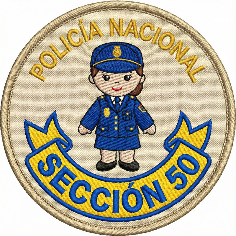 Gala Police Doll Patch Design - Section 50
