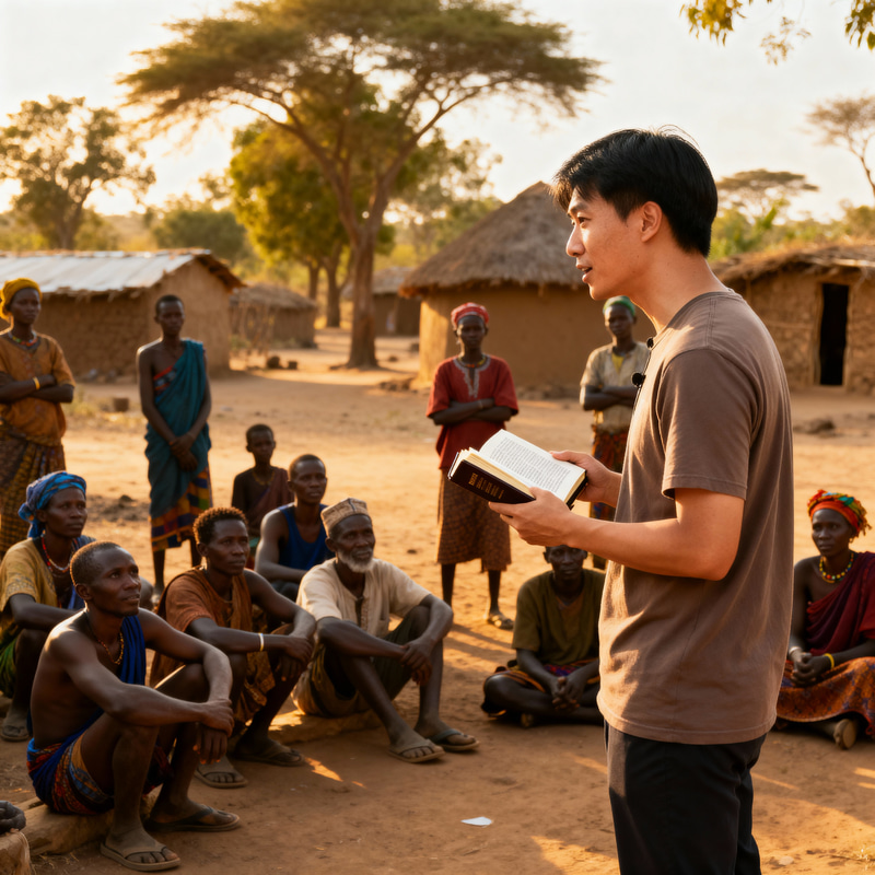 Asian Missionary Spreading Hope in Africa Asian Missionary Spreading Hope in Africa