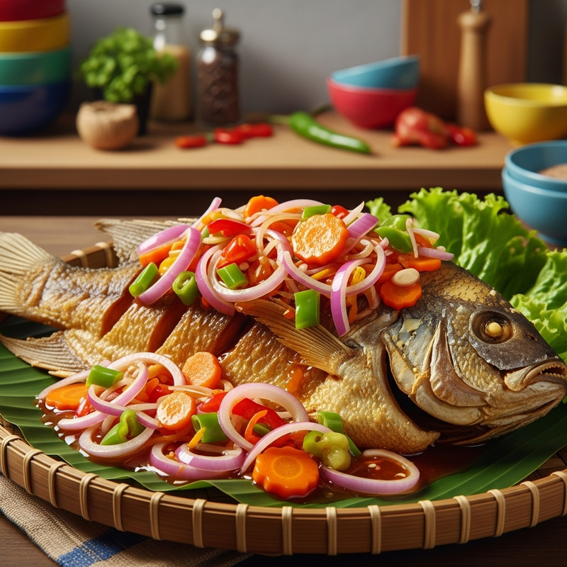 Delicious Escabeche: Sweet & Tangy Filipino Dish Delicious Escabeche: Sweet & Tangy Filipino Dish