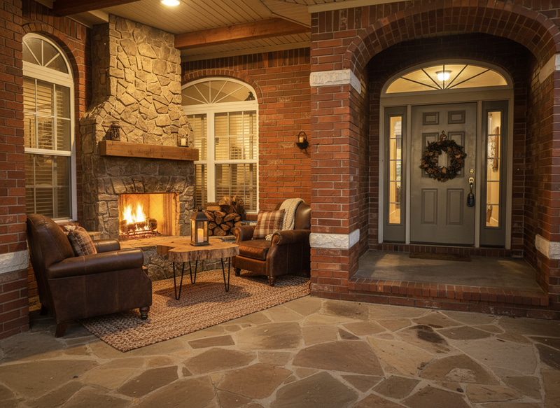 Rustic Outdoor Patio Design Inspiration