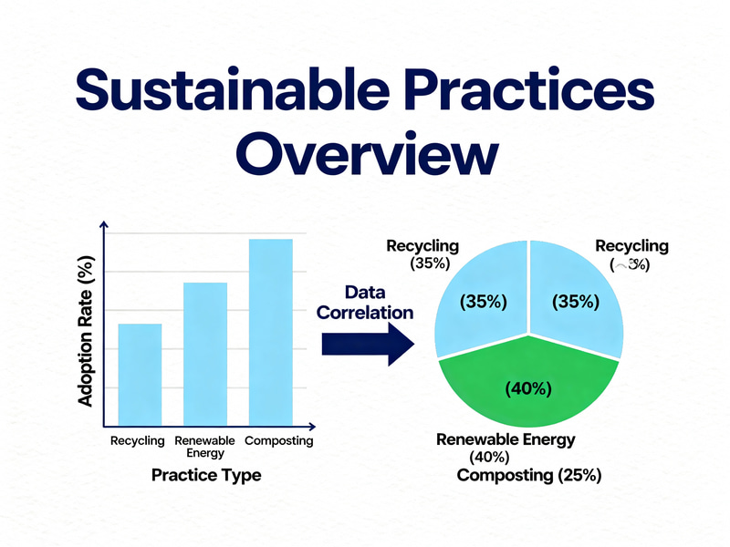 Sustainable Practices Infographic Design