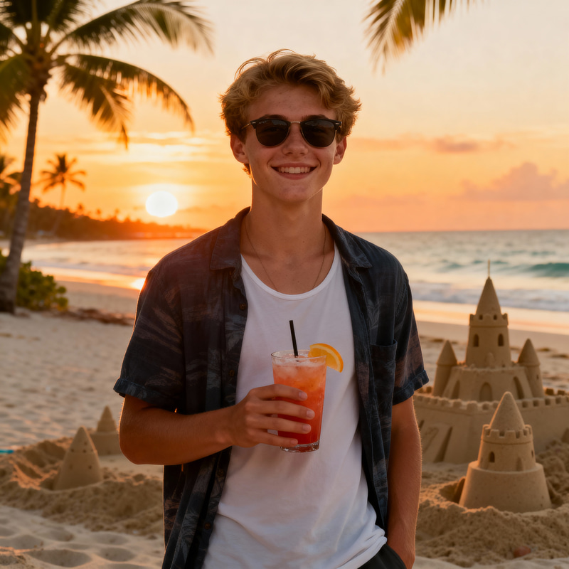 Tropical Beach Vacation - Relaxed Summer Vibes Tropical Beach Vacation - Relaxed Summer Vibes