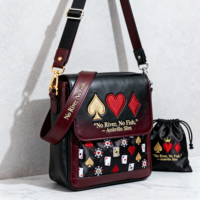 Luxury Poker Crossbody Bag - Stylish & Functional Luxury Poker Crossbody Bag - Stylish & Functional