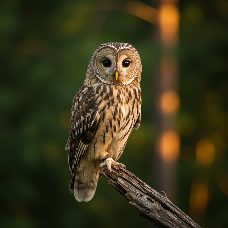 Owl in Its Heyday: Nature's Majestic Creature Owl in Its Heyday: Nature's Majestic Creature