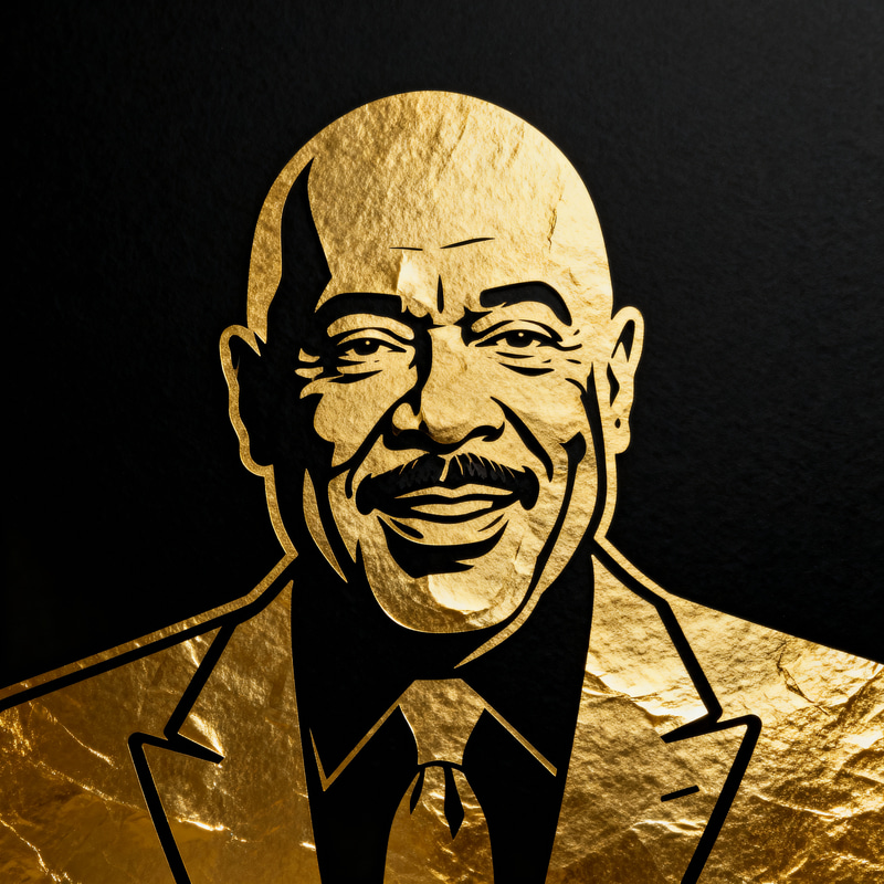 Minimalist Steve Harvey Silhouette Art Minimalist Steve Harvey Silhouette Art