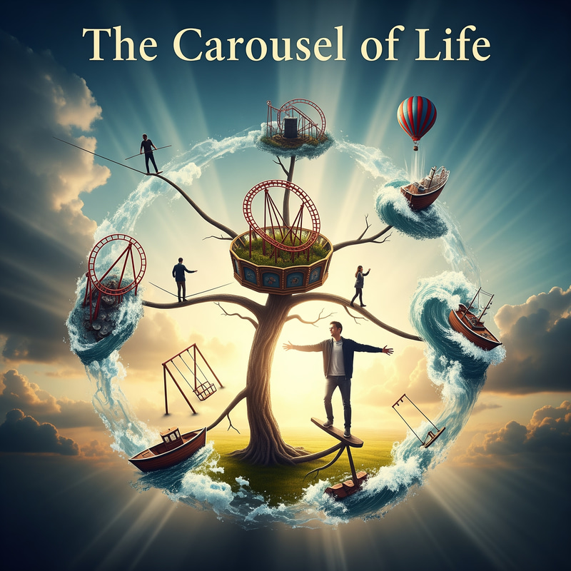 Life Carousel: Balancing on a Spinning Ride Life Carousel: Balancing on a Spinning Ride