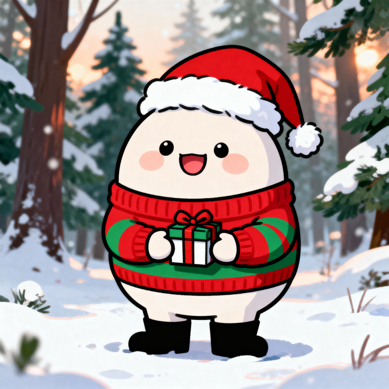 Christmas Cartoon Character Fun Christmas Cartoon Character Fun