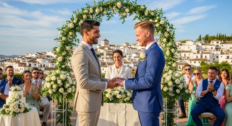 Two Gays Wedding in Spain - Celebrate Love Two Gays Wedding in Spain - Celebrate Love