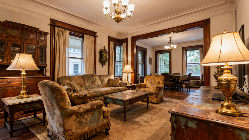 Stunning Vintage Living Room Architectural Photography Stunning Vintage Living Room Architectural Photography