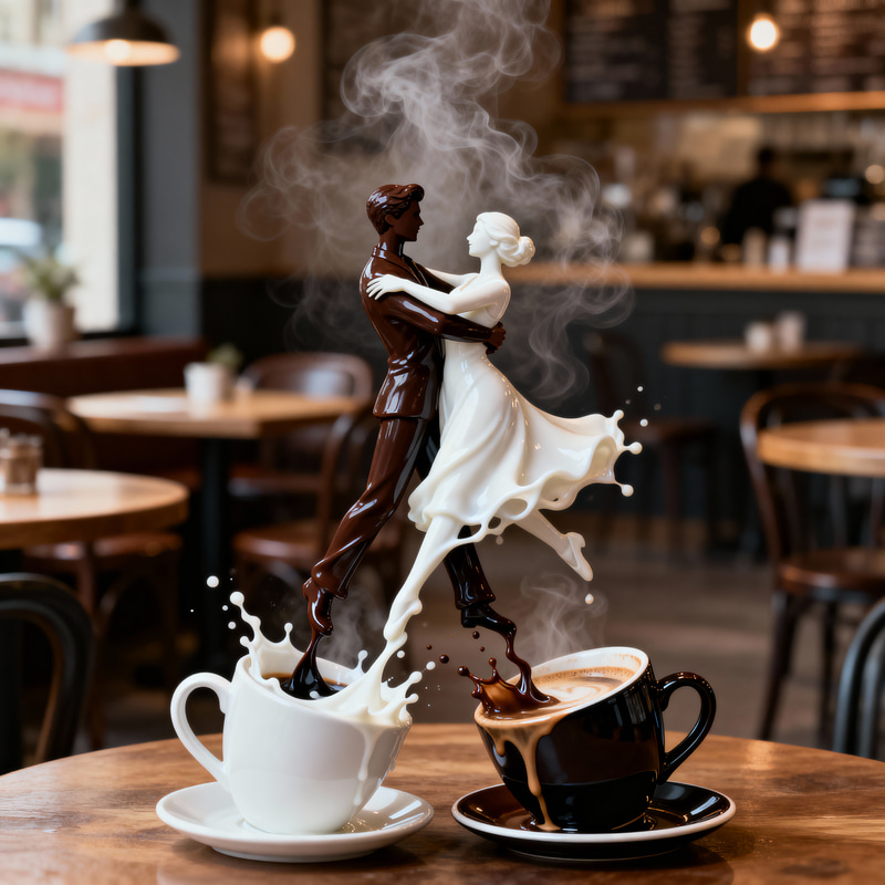 Coffee and Milk Dance: A Chocolate Ballet Coffee and Milk Dance: A Chocolate Ballet