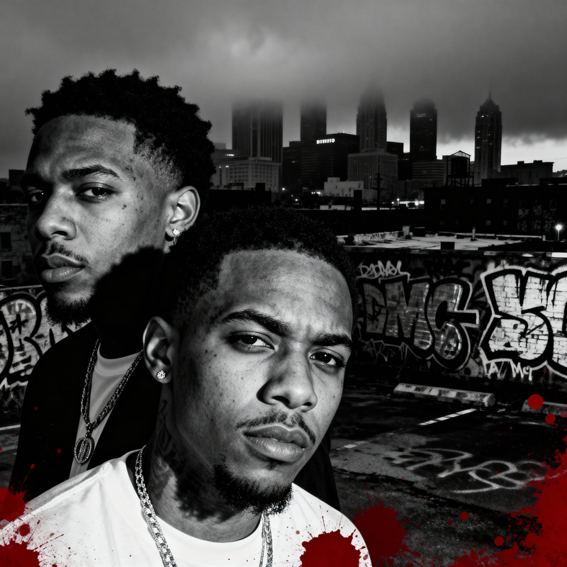 The Real Mc2 Album Cover: Dark Detroit Aesthetic The Real Mc2 Album Cover: Dark Detroit Aesthetic