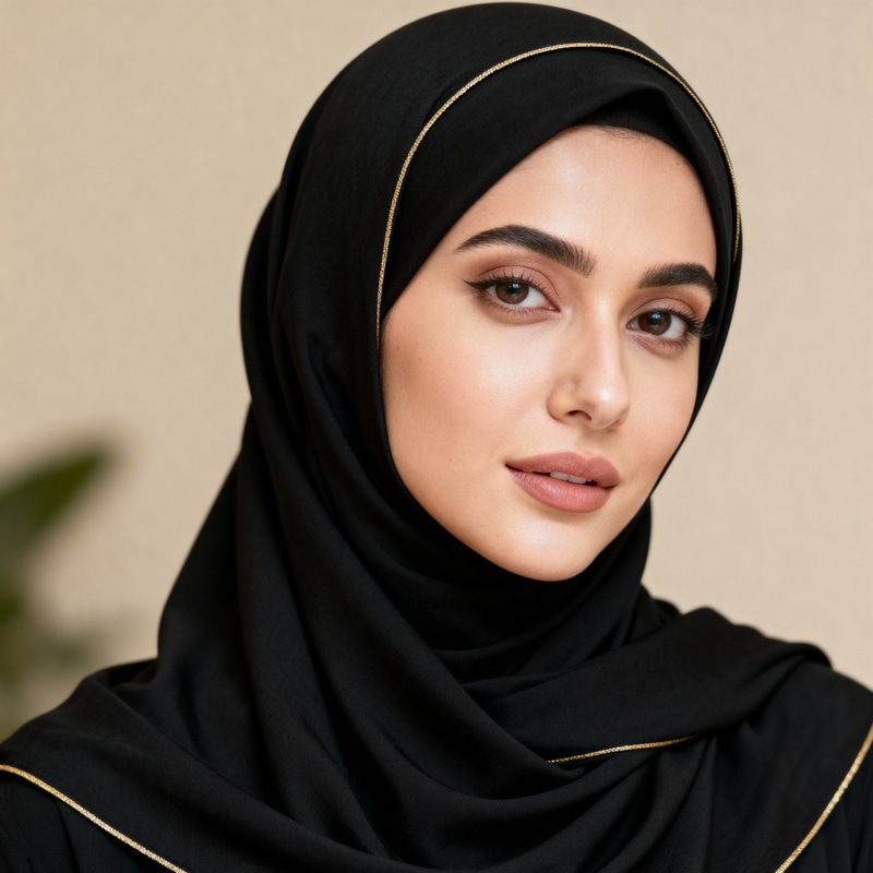 Professional Islamic Hijab Photo Enhancement Professional Islamic Hijab Photo Enhancement