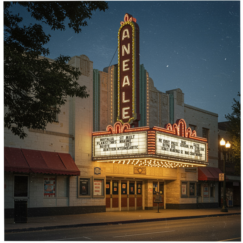Vintage Movie Theater Art from Cinema's Golden Age Vintage Movie Theater Art from Cinema's Golden Age