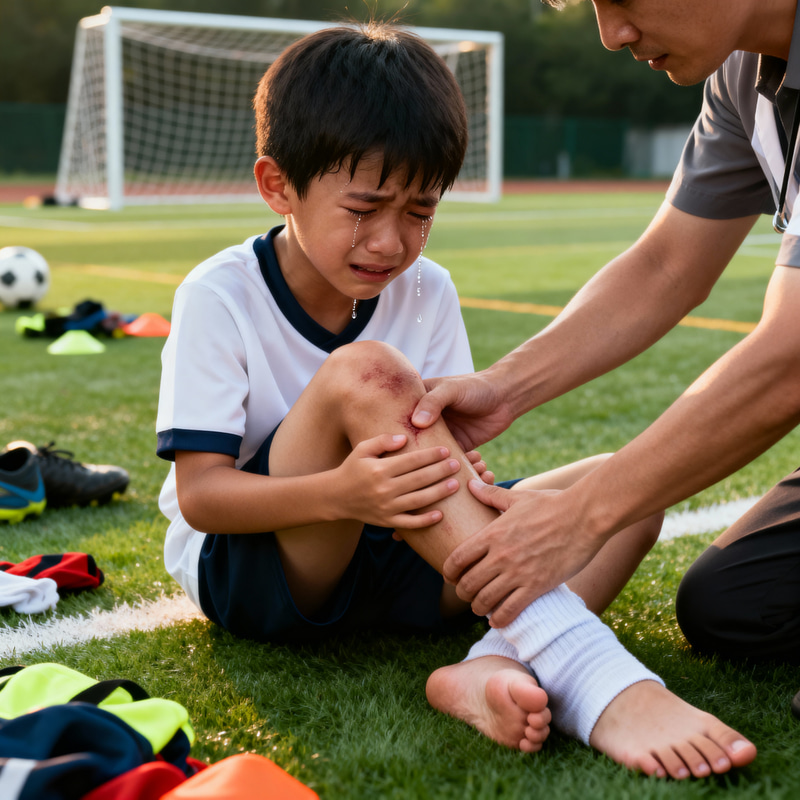 Child Soccer Injury: Medical Emergency Response Child Soccer Injury: Medical Emergency Response