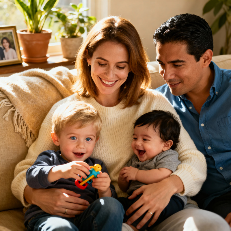 Heartwarming Family Moments Captured in Art