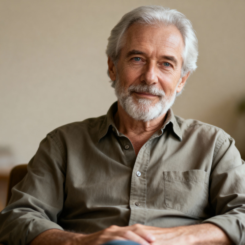 Portrait of a Distinguished Senior Man Portrait of a Distinguished Senior Man