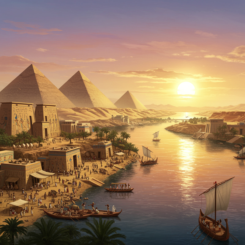 Rise of the Egyptian Empire & Nile River
