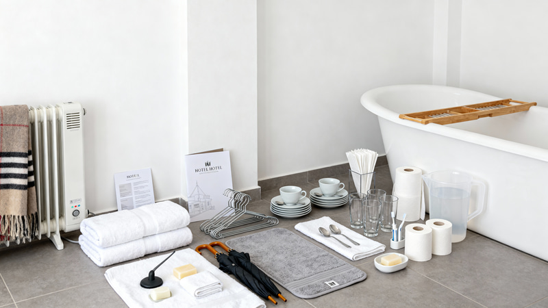 Stunning Minimalist Hotel Room Design