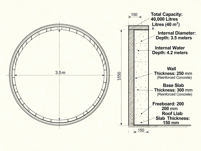 Reinforced Concrete Tank Design Specifications Reinforced Concrete Tank Design Specifications