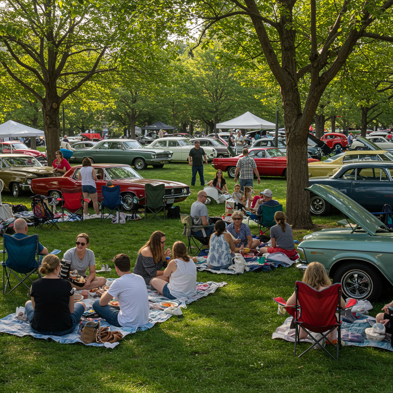 Picnic in the Park: Free Music & Classic Car Show