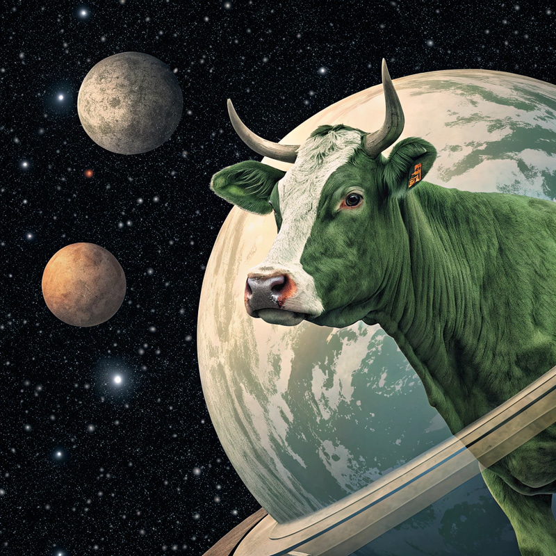 Gigantic Planet-Sized Cow Gigantic Planet-Sized Cow