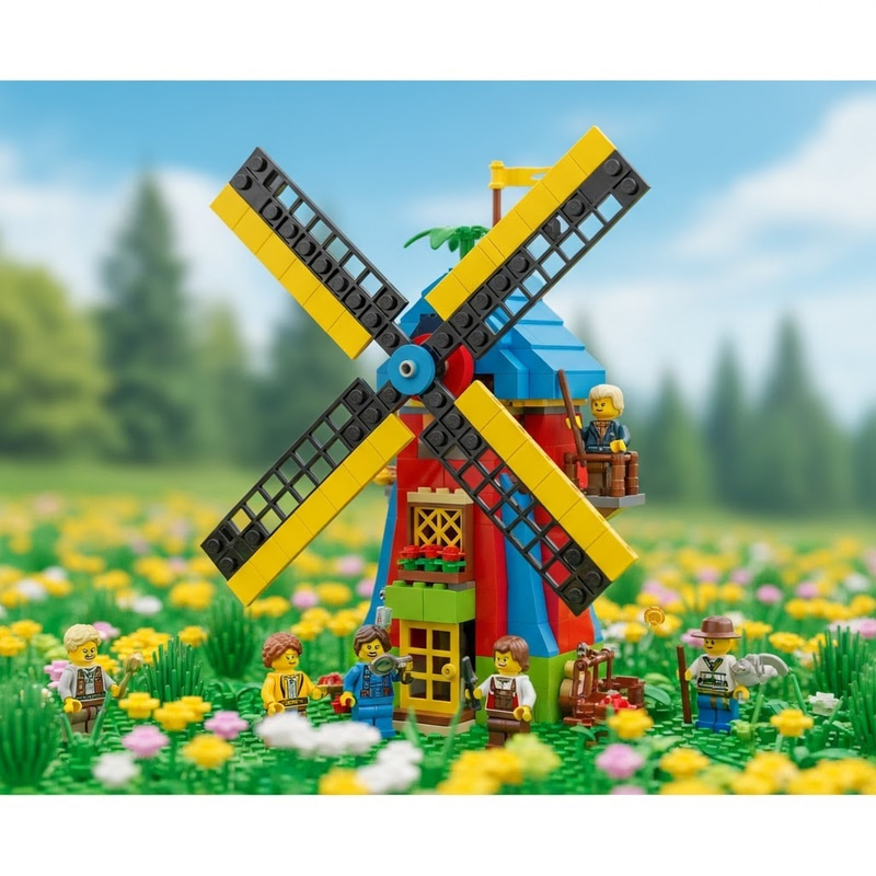Windmill with LEGO: Build Your Dream Windmill with LEGO: Build Your Dream