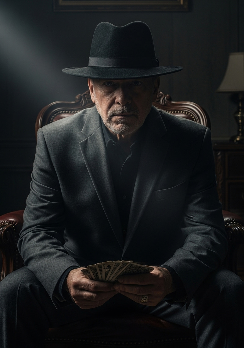 Mysterious Shadowy Storyteller Image Mysterious Shadowy Storyteller Image