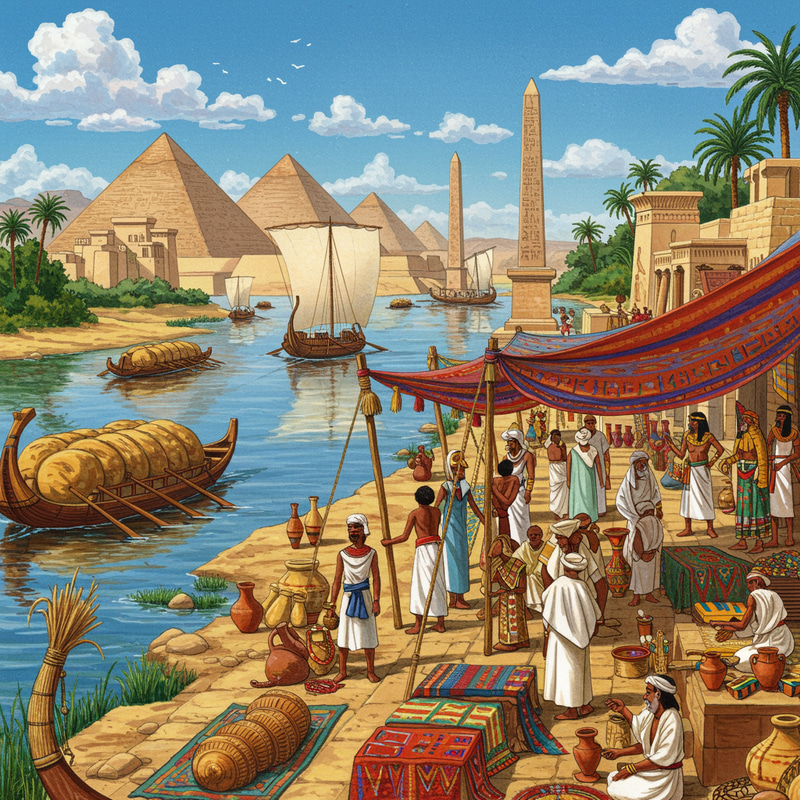 Transportation and Trade in Ancient Egypt