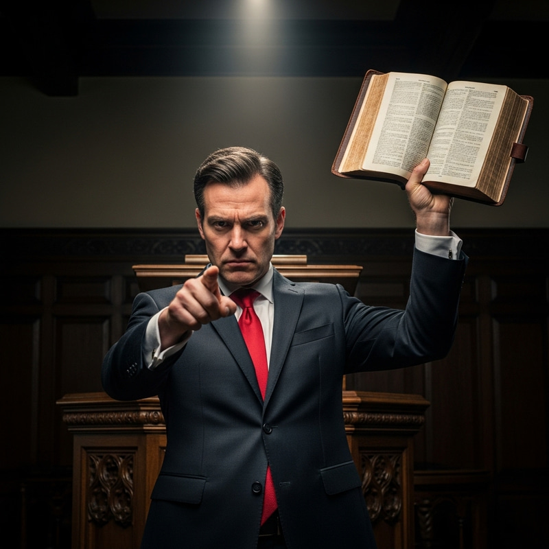 Man in Suit Holding Bible | Inspirational Image Man in Suit Holding Bible | Inspirational Image