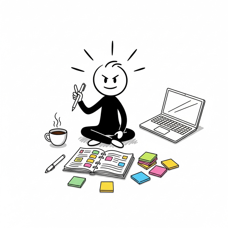 Get Organized: Stick Figure Inspiration