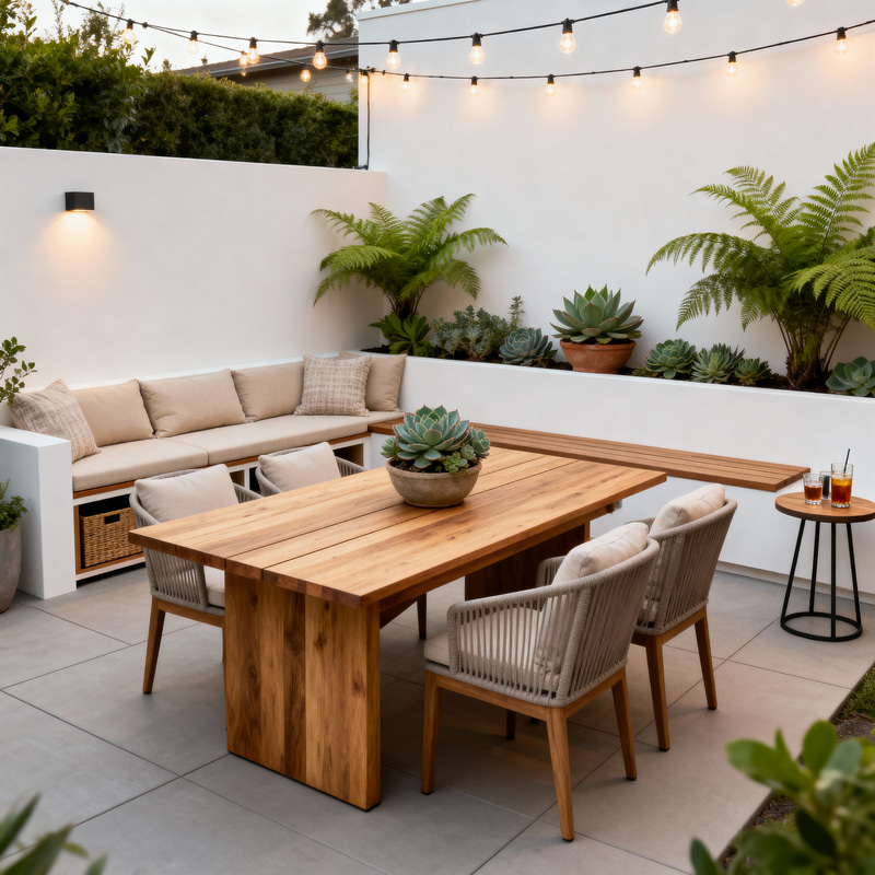 Transform Your Patio: Organized & Beautiful Setup Transform Your Patio: Organized & Beautiful Setup