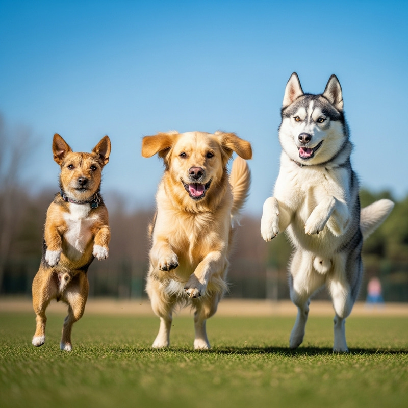 Exciting Dogs Jumping Up: Fun Moments Exciting Dogs Jumping Up: Fun Moments