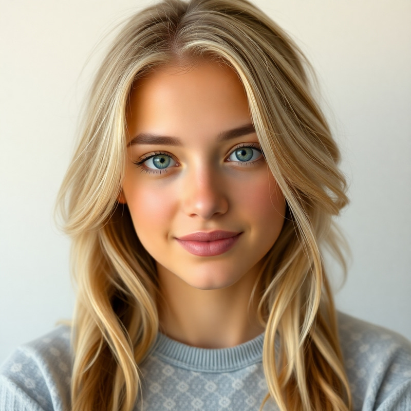 Empathetic 19-Year-Old Blonde Leader Empathetic 19-Year-Old Blonde Leader