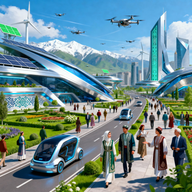 Futuristic Kazakhstan: A Vision for 2028 Futuristic Kazakhstan: A Vision for 2028