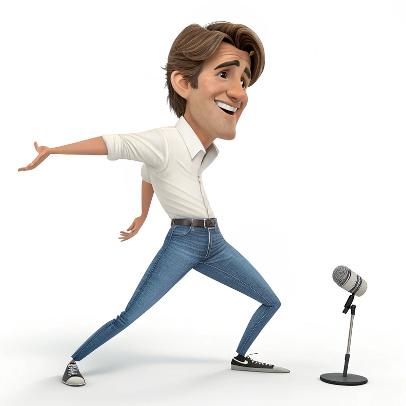 Pixar-Inspired 3D Tom Cruise Character