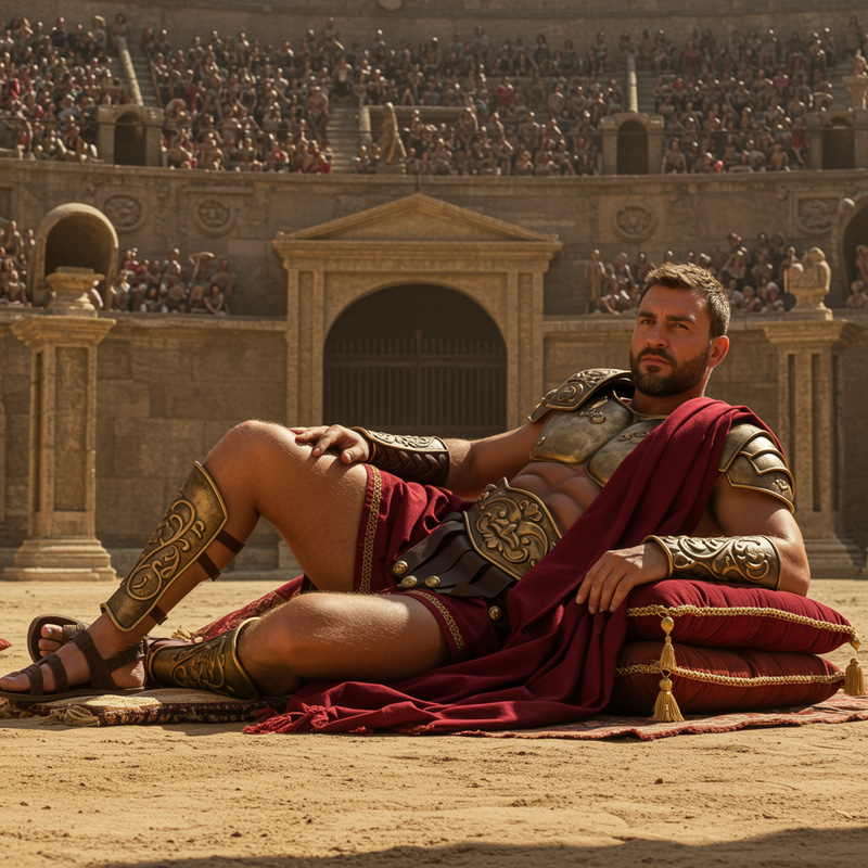Comfort of the Gladiator Emperor