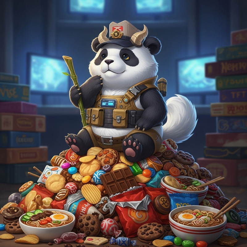 Panda Poro Tactician - TFT League of Legends Panda Poro Tactician - TFT League of Legends