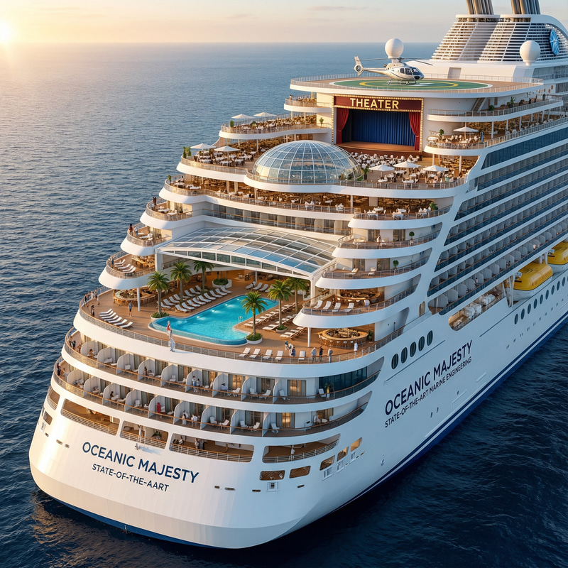 Luxurious Cruise Ship: Experience Modern Sea Travel