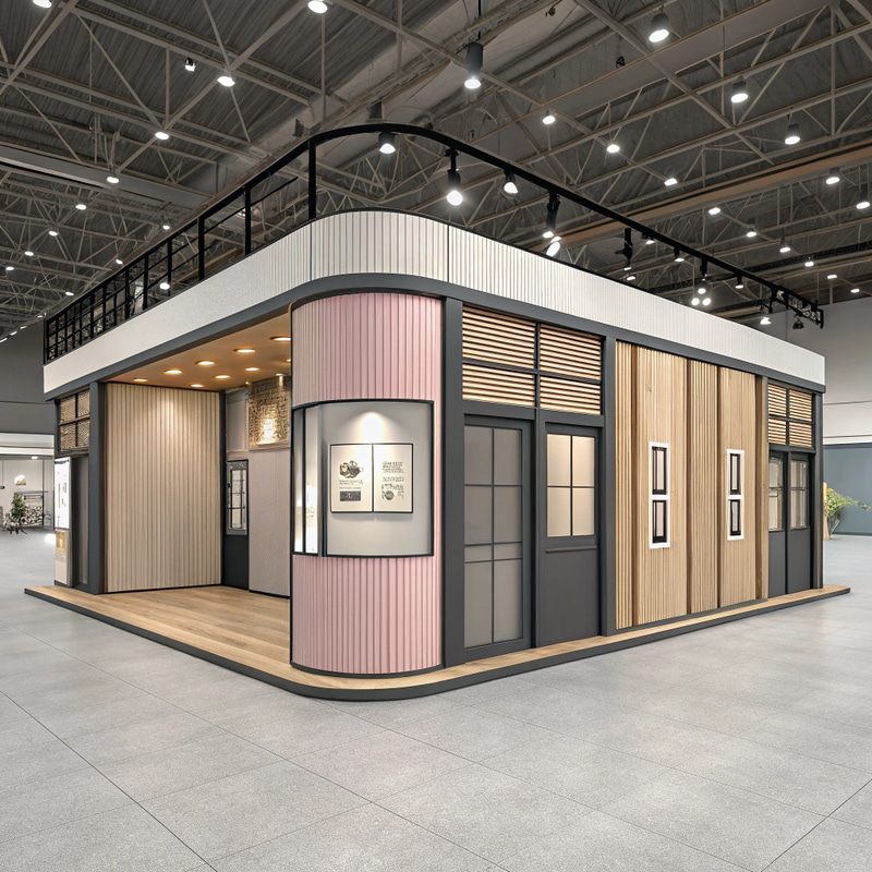 Modular Exhibition Stand for Doors & Windows Modular Exhibition Stand for Doors & Windows